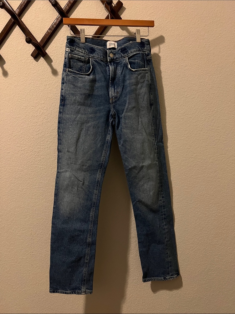 CITIZENS OF HUMANITY Blaine Straight Jeans Denim 25 - Picture 13 of 14